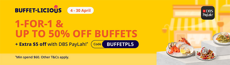 Chope 50% Off Buffet Deals 2023