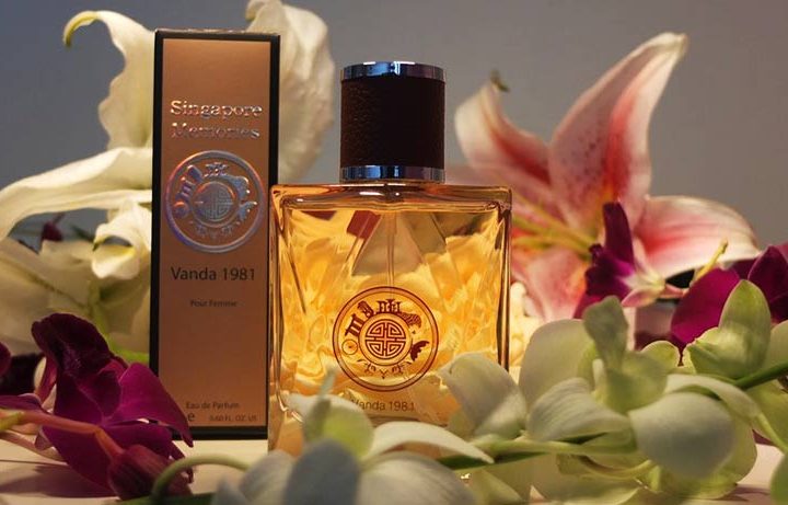 Orchid Perfumes from Singapore Memories