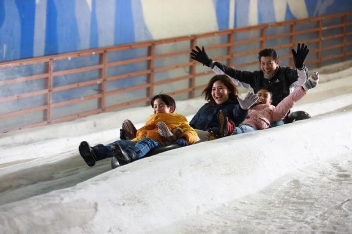 Snow Tubing at Snow City