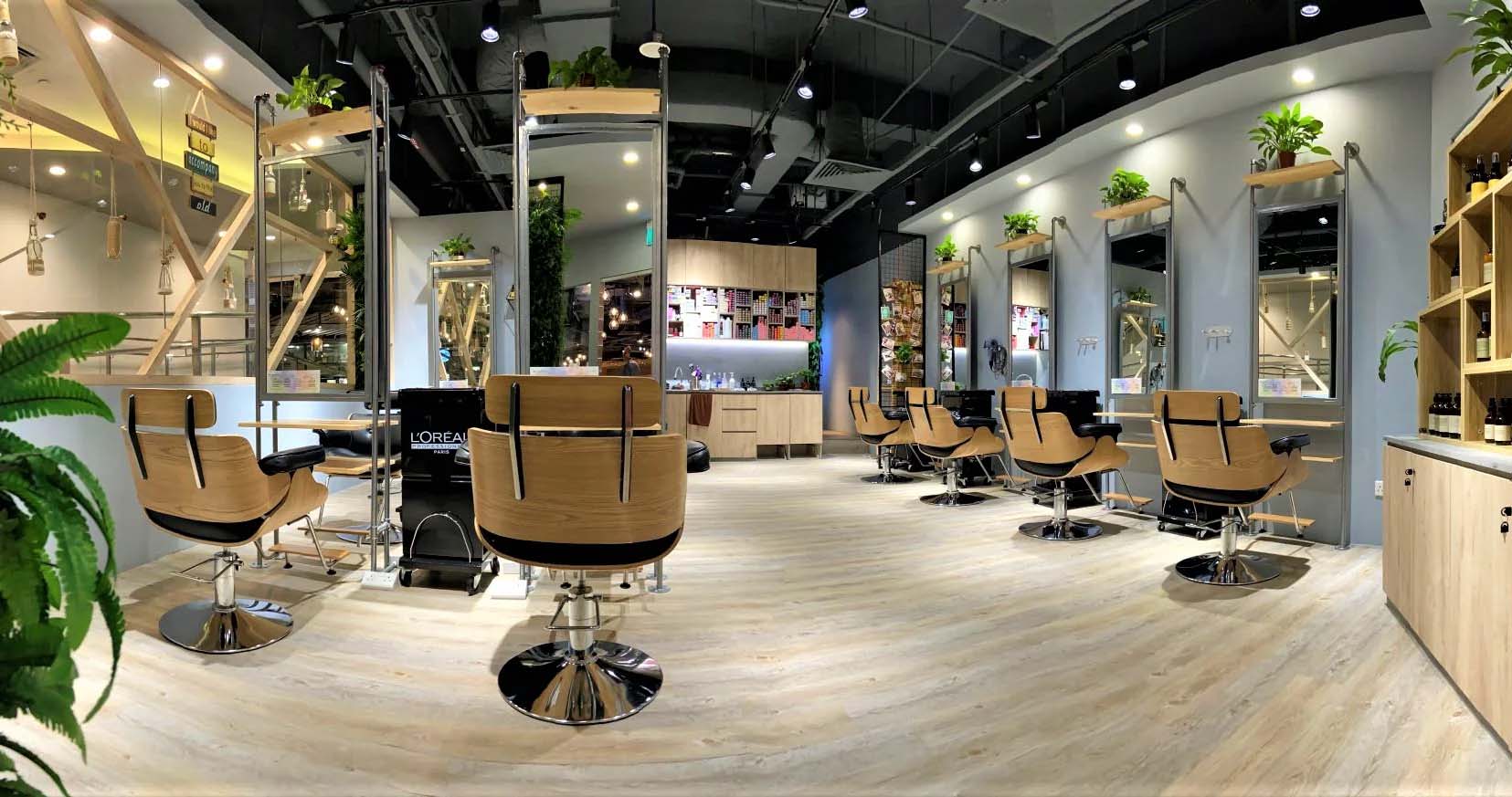 Top hair salon in Singapore