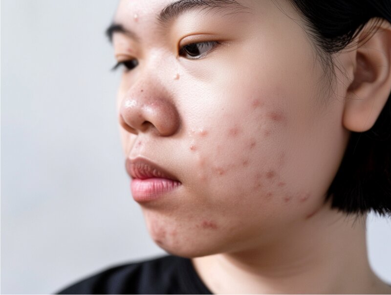 young-asian-female-experiencing-facial-acne